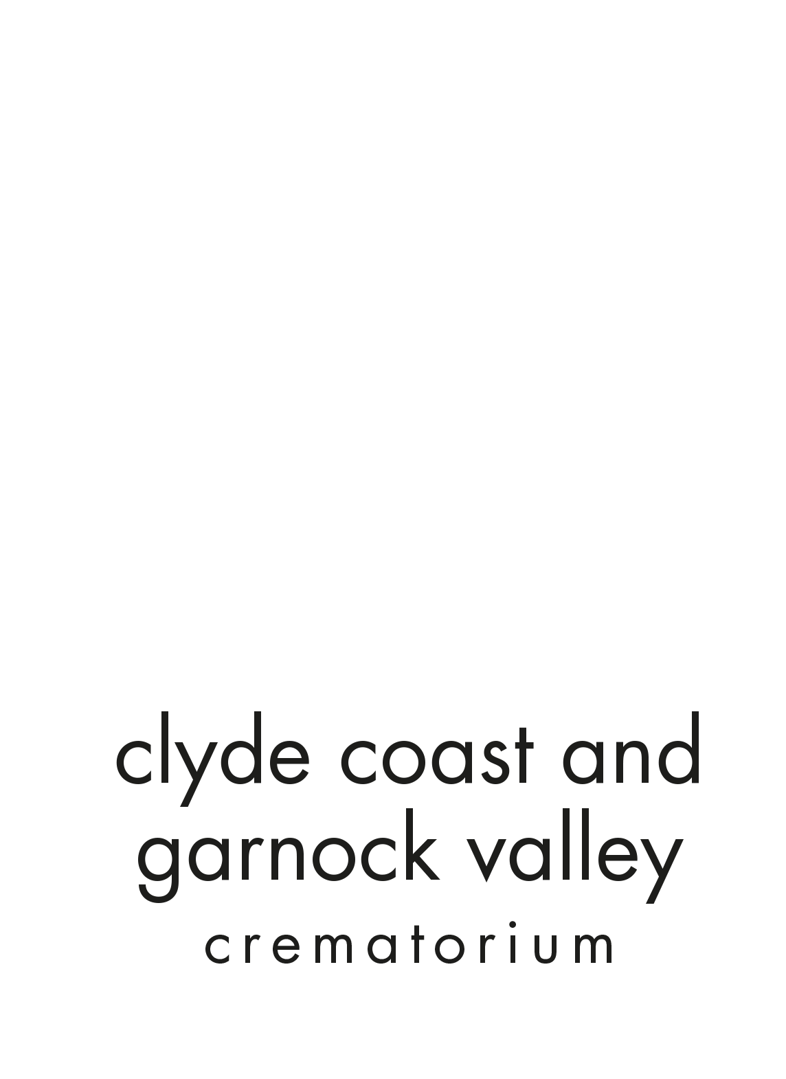 Clyde Coast and Garnock Valley Crematorium
